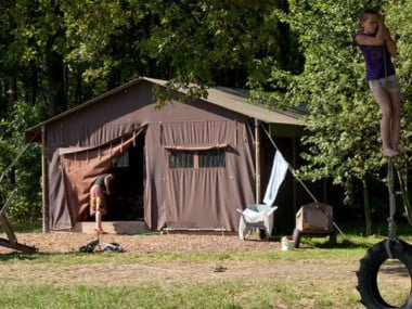 Ingerichte tent - Landgoed Volenbeek