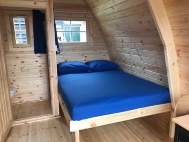 Camping de hof slaapkamer