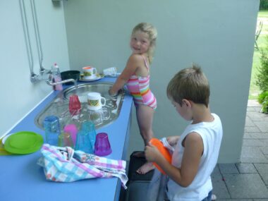 Boerderijcamping Melkveehouderij Woutrinahoeve Wastafel